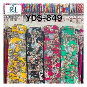 Tela de rayón de viscosa Challis de alta calidad textil Hanlin - Product Image 2