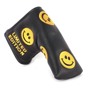 ... Cubierta de cabeza de palo de Golf para hombre PU cuero acolchado interior calcetín largo cuello boca elástica se adapta a cabezas de palo híbridas o de madera - Product Image 2