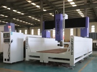 Grande machine de gravure CNC 5 axes pour la sculpture 3D du mousse, du bois et du polystyrène expansé (EPS) pour le traitement des moules