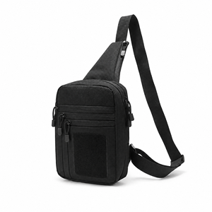 Tactical Chest Pack Waterproof Shoulder Bag 8 Inch Multi Functional Sling <b>Backpack</b> for <b>Men</b> Outdoor Travel - Product Image 1