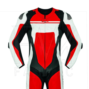 Nouveau costume de moto de course en cuir véritable One Pieces Biker professionnel chaud avec personnaliser la taille hommes motocyclettes - Product Image 4