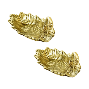 Bandeja de oro para servir de lujo con diseño de forma de pato fundido de Metal con bandeja para servir Barware, bandejas decorativas para servir alimentos de diseñador - Product Image 5