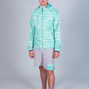 Nuevo Conjunto Cortavientos de Nailon para Hombre, Sudadera con Capucha y Pantalones Cortos, Conjunto de 2 Piezas - Product Image 3