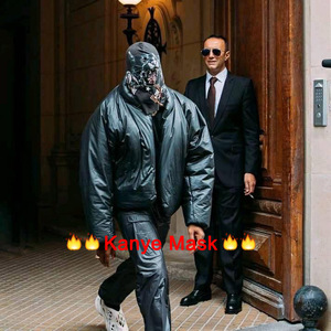 Masque de style Kanye West, impression personnalisée, 100% polyester, balaclava pour hommes adultes, livraison DDP, vente flash - Product Image 2