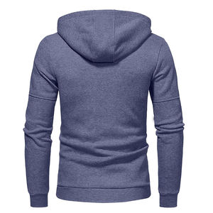 <b>Men's</b> 100% Cotton Full Zip <b>Hoodie</b> High Quality Comfortable Breathable Outerwear Hot Sale Printed Pattern Different Styles Spring - Product Image 5