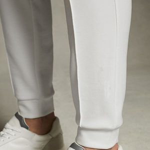 Pantalon de survêtement décontracté pour homme, coupe ample et fuselée, 100% coton, séchage rapide, respirant, tissu écologique de haute qualité, confortable au quotidien - Product Image 2