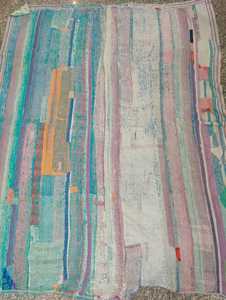 100% Cotton Reversible Handmade Kantha Hand <b>Stitched</b> Sustainable Kantha Traditional Vintage Handcrafted Artisanal Kantha - Product Image 6
