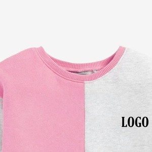 Round Neck Color Block Sweatshirt With Full Sleeves OEM Service Casual Wear Custom Logo Size And Color Breathable Material 2026 - Product Image 3