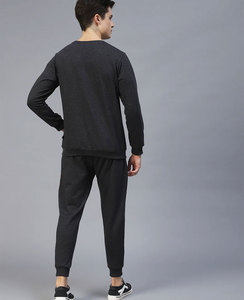 Pull-over unisexe personnalisé de survêtement en coton respirant en polaire douce en bouffée sérigraphie broderie logos - Product Image 4