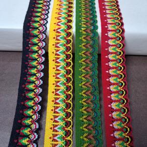 Garnitures en laine multicolores de qualité supérieure pour l'exportation Garniture multicolore en laine pour la décoration de mode de haute qualité - Product Image 2