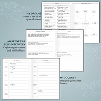 LABON A5 Butterfly Design Hardcover Planner Undated Daily Monthly Weekly Organizer To-Do Lists and Notes for Effective Planning