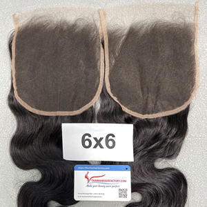 ทรงผมยอดนิยม Closure 6x6 แบบใส ลอนเวฟ ผมแท้เวียดนาม 100% พร้อมส่ง - Product Image 5