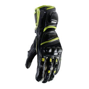 Gants de course de moto en cuir véritable sur mesure de haute qualité respirant nouveau style vêtements d'équitation - Product Image 4