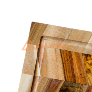 เขียงทรงสี่เหลี่ยมทำจากไม้อะคาเซียแผ่นไม้ก้างปลา - Product Image 2