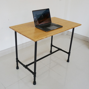 BFPB001-Pipebamboo 100x60cm <b>Folding</b> Laptop <b>Desk</b> for Office School & Living Room with Pipe Legs - Product Image 4