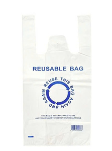 Bolsas de plástico, bolsas personalizadas, bolsas de camisetas con estampado de compras, portador de chaleco de HDPE de supermercado a la venta para exportar - Product Image 5