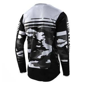Personalizada de manga larga para hombre Motocross Jersey transpirable al aire libre de malla de talla grande de manga corta - Product Image 3