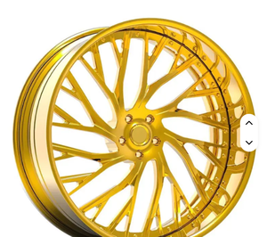 Jantes en alliage d'aluminium CHART TOPPING Gold 18-23 26 pouces, design multi-rayons, entraxe 5x114.3, ajustement universel - Product Image 5