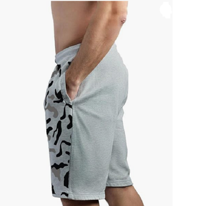 Shorts de sport décontractés pour hommes, tendance estivale, neufs, 100% coton, luxe léger, mode haut de gamme européenne, service OEM, lavés - Product Image 4