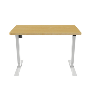 Scrivania Ergonomica Sit-Stand in Rovere, Design Moderno di Lusso a L, 1,4 x 0,7 m, Piano in Melamina per Arredamento Ufficio - Product Image 1