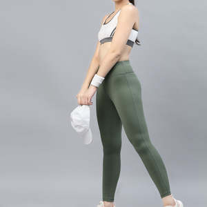 High Quality <b>Women's</b> Waist Pants Yoga <b>Leggings</b> Seamless Summer Fitness Gym Wear <b>Leggings</b> Solid <b>Pattern</b> Workout <b>Women's</b> <b>Leggings</b>. - Product Image 6