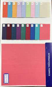 เสื้อเชิ้ตผ้าฝ้ายผสม100% 58ความกว้างสีทึบย้อมสีล้วนในช่วงราคาไม่แพง - Product Image 6