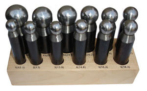 Poinçon de frappe de haute qualité (lot de 12) sur support en bois pour outils de fabrication de bijoux vente entière prix le plus bas meilleur produit pour les bijoux - Product Image 2