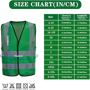 เสื้อกั๊กนิรภัยตาข่ายสะท้อนแสงสำหรับวิศวกรงานไฟ LED เสื้อแจ็กเก็ตนิรภัยแบบอุตสาหกรรมก่อสร้างที่มองเห็นได้ชัดเจน - Product Image 5