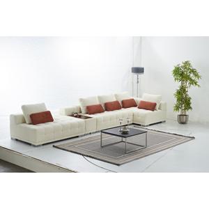 Canapé d'angle convertible au design européen moderne, ensemble de meubles de salon en tissu pour hôtels et appartements - Product Image 2