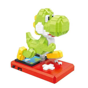 For Super Mario Yoshi Micro Blok Set <b>Plastic</b> ABS Figurinas <b>Block</b> Set - Product Image 5