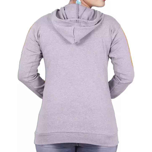Pull-over à patchwork bicolore personnalisé Sweat-shirt à capuche unisexe en molleton de coton lourd surdimensionné-pour l'hiver - Product Image 2