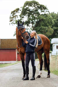 Dressage Bordure noire Numnah - Product Image 3