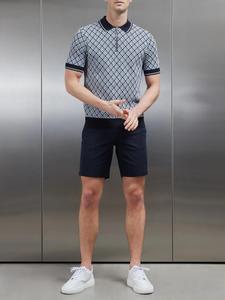 Polo de manga corta al por mayor con solapas de talla grande, Polo de negocios para jóvenes y de mediana edad, Polo de media manga - Product Image 3