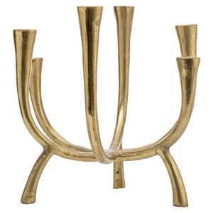 Portavelas Cilíndrico de Metal Plateado, Estilo Real de Lujo, Hecho a Mano, Duradero, Diseño Único INS, Religioso - Product Image 2