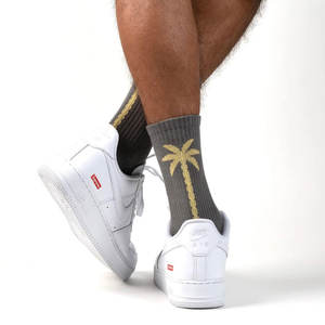 Chaussettes de sport pour hommes avec logo personnalisé, impression numérique, respirantes, séchage rapide, épaisses, écologiques, design d'hiver, nouvelle collection - Product Image 2