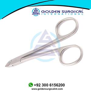 Tijeras personalizadas para el cuidado de las uñas, logotipo de acero inoxidable de la mejor calidad, último diseño, superventas, tijeras con etiqueta privada - Product Image 6