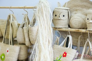 ใยกล้วยแบบเป็นมิตรต่อสิ่งแวดล้อม100% ทั้งหมดผ้ากล้วยจากบัวสีฟ้าเวียดนาม - Product Image 5