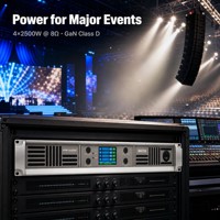 Amplificateur de puissance numérique de classe D GaN 4 canaux FFR AUDIO D4250