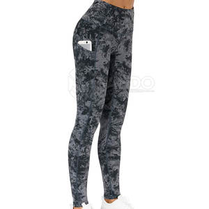 กางเกงออกกำลังกายเอวสูงสำหรับผู้หญิง ดีไซน์ไร้รอยต่อ ผ้าเนื้อนุ่ม สวมใส่สบาย เอวยางยืด กางเกงโยคะ แห้งเร็ว ระบายอากาศได้ดี - Product Image 6