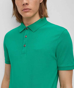 Camisetas Polo Personalizadas Unisex Lisas 100% Algodón de Alta Calidad Hechas a Medida 2024 Camisetas Polo de Manga Corta al por Mayor para Hombre - Product Image 4