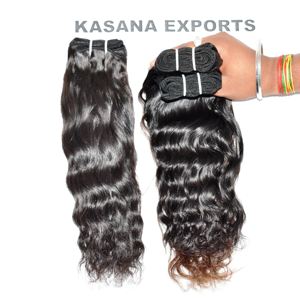 Les paquets bouclés indiens tissent des cuticules alignées fabrique en gros tissage de cheveux humains naturels - Product Image 2