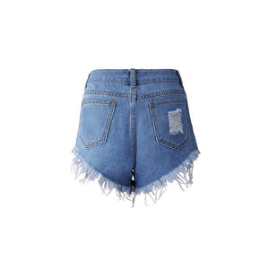 Pantalones cortos de mezclilla para mujer OEM más vendidos pantalones cortos de mezclilla sostenibles cómodos de algodón originales para mujer Pantalones cortos de mezclilla de invierno de moda para mujer - Product Image 6