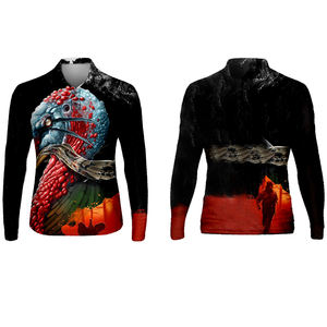 Camisetas de Pesca Sublimadas Personalizadas para Hombre, Secado Rápido, Transpirables, Protección UV, Jersey de Pesca al Aire Libre, Ropa Deportiva de Alto Rendimiento, Color Completo - Product Image 5