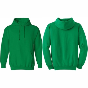Sudaderas con capucha de invierno de todos los tamaños para hombre con estampado personalizado, ropa deportiva gruesa con cremallera suelta de peso pesado, sudaderas con capucha sólidas con logotipo en relieve personalizado - Product Image 1