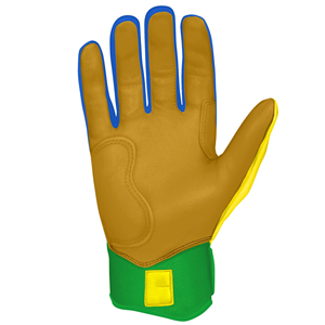 Guantes de bateo de béisbol de cuero Cabretta, puño corto, calidad deportiva Premium, ajuste cómodo y duradero, proveedor OEM - Product Image 2
