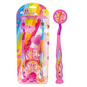 Cepillo de Dientes Oral Fusion para Niños, Paquete de 4, Princesa, 24 Piezas/Caja - Product Image 1