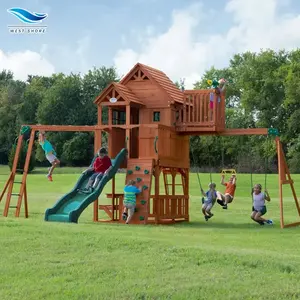 Casita de Juegos Montessori para Exteriores con Banco, para Jardín Preescolar, Patio Trasero, Cabaña de Actividades de Madera, Juego de Aprendizaje para Niños Pequeños - Product Image 1