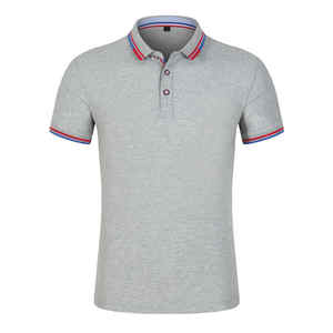 Vente en gros de marque de haute qualité 100% coton polo décontracté personnalisé broderie Logo affaires décontracté bureau polo pour hommes - Product Image 5