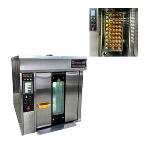 Wholesale Price 8 Trays Bakery <b>Oven</b> for Bread 600Kg Weight Bakery Equipment Altuntop Trolley Rotary <b>Oven</b> Made in Vietnam - Product Image 1