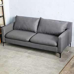 SFB68049 Two-Seater Loveseat <b>Sofa</b> 190x86cm with 10 Fabric-<b>Covered</b> Cushions Square Shape Extendable for Home Furniture - Product Image 2